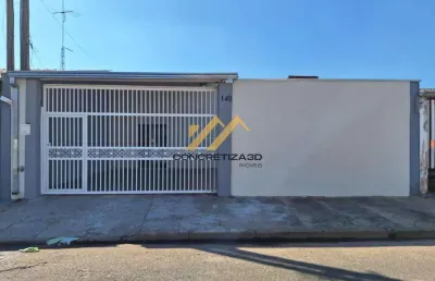 Casa à venda em indaiatuba, núcleo habitacional brigadeiro faria lima, com 3 quartos, com 113 m²