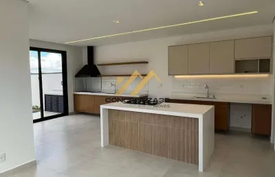 Sobrado à venda em indaiatuba, condomínio park gran reserve, com 3 suítes, com 224 m²