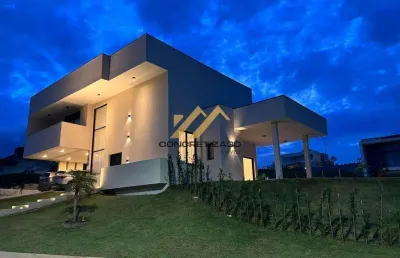 Sobrado à venda em itupeva, santa eliza, com 4 suítes, com 388 m², residencial vida real