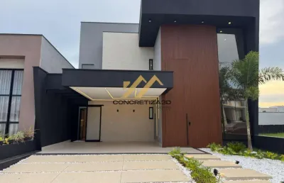 Casa à venda em indaiatuba, residencial evidências, com 4 suítes, com 255 m², condomínio evidências