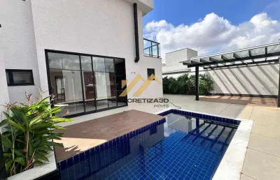 Sobrado à venda em indaiatuba, jardim residencial maria dulce, com 3 quartos, com 230 m²