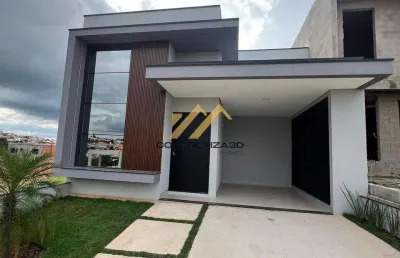 Casa com 3 quartos à venda em indaiatuba, jardim park vista real, com 125 m²