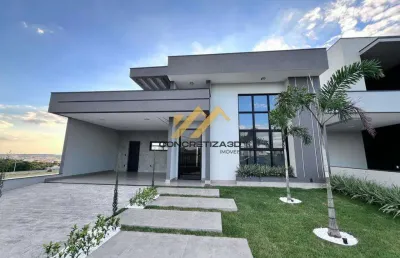 Casa à venda em indaiatuba, residencial monte verde, com 3 suítes, com 191 m²