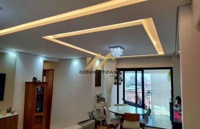 Apartamento à venda em indaiatuba, vila almeida, com 3 quartos, com 104 m², edifício the park view