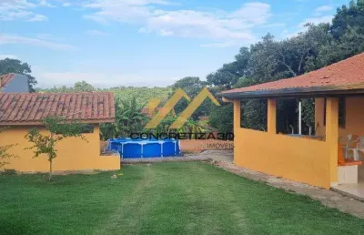 Chácara à venda em indaiatuba, aldrovândia, com 2 quartos, com 90 m²