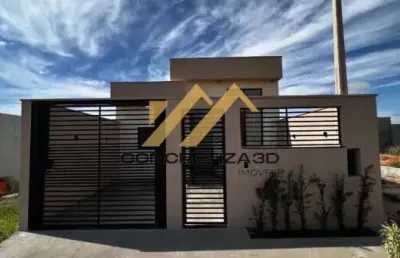 Casa à venda em indaiatuba, parque barnabé, com 3 quartos, com 110 m²