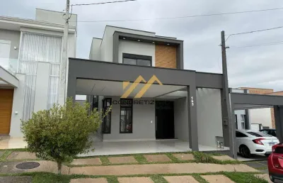 Sobrado à venda em indaiatuba, jardim park real, com 3 quartos, com 148.5 m², jardim park real