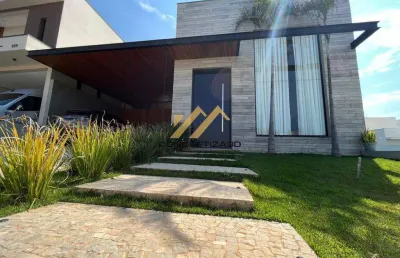 Casa à venda em indaiatuba, jardim residencial dona maria josé, com 3 suítes, com 198 m²