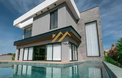 Sobrado com 5 suítes à venda, 420 m² - parque villa dos pinheiros - indaiatuba/sp