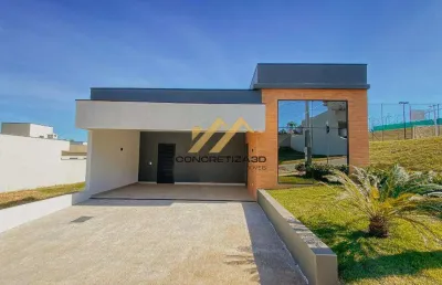 Casa com 4 quartos sendo 2 suítes à venda, 208 m² - residencial milano - indaiatuba/sp