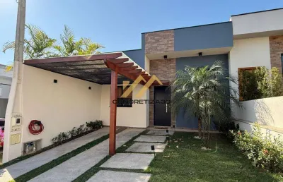 Casa com 3 quartos à venda, 110 m² - condomínio vila paraty - indaiatuba/sp
