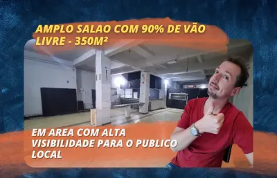 Salão comercial com 350m² - rua barao de tatui - paralela a avenida angelica - alta visibilidade para empreender