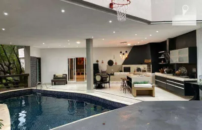 Casa com 4 dormitórios, 850 m² - venda por r$ 8.500.000,00 ou aluguel por r$ 29.900,00/mês - tamboré 1 - barueri/sp