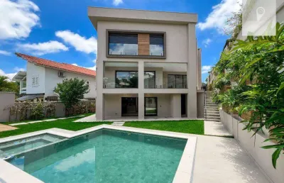 Linda mansão com 4 suítes à venda, 630 m² - alphaville 01 - barueri/sp