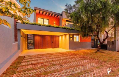 Casa com 4 dormitórios à venda, 309 m² por r$ 3.950.000,00 - alphaville 04 - santana de parnaíba/sp