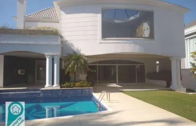 Casa com 5 dormitórios para alugar, 904 m² por r$ 57.000,00/mês - tamboré - santana de parnaíba/sp
