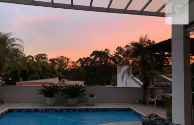 Casa com 4 dormitórios para alugar, 378 m² por r$ 29.500,00/mês - residencial cinco (alphaville) - santana de parnaíba/sp