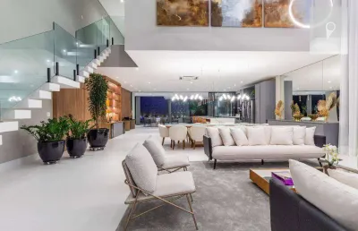 Mansão  com 6 dormitórios, 1038 m² - venda por r$ 19.800.000 ou aluguel por r$ 203.483/mês - tamboré 03 - santana de parnaíba/sp