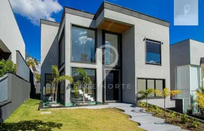 Casa nova com 4 dormitórios à venda, 555 m² por r$ 6.500.000 - tamboré 11 - santana de parnaíba/sp