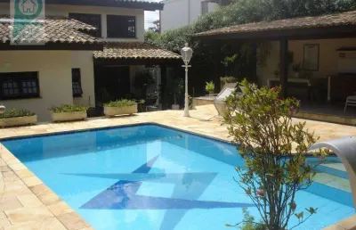 Casa com 3 dormitórios, 480 m² - venda por r$ 2.650.000,00 ou aluguel por r$ 18.000,00/mês - vila santo antônio - cotia/sp