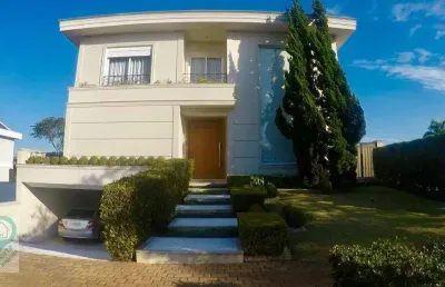 Casa em alphaville com 4 dormitórios à venda, 400 m² por r$ 4.900.000 - gênesis 1 - santana de parnaíba/sp