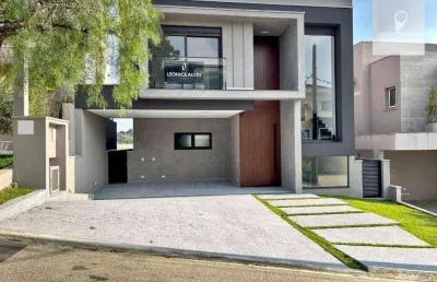 Casa nova c/ 4 suítes, rica em iluminação natural, moderna! à venda, 350 m² , alphaville-sp