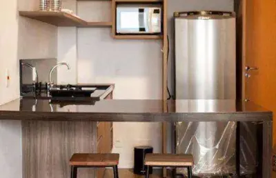 Apartamento com 1 dormitório para alugar, 45 m² por r$ 4.450,00/mês - tamboré - santana de parnaíba/sp