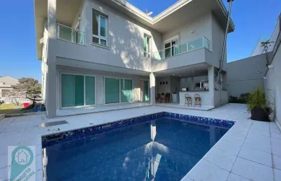 Casa com 4 dormitórios à venda, 450 m² por r$ 3.950.000,00 - gênesis 1 - santana de parnaíba/sp