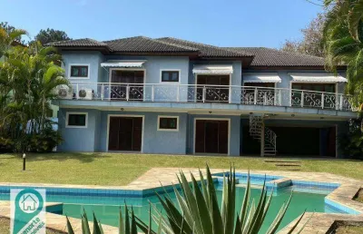 Casa de esquina em alphaville com 4 dormitórios à venda, 540 m² - alphaville - estuda-se permuta!