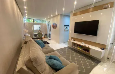 Casa com 3 dormitórios à venda, 110 m² por r$ 585.000,00 - parque fernão dias - santana de parnaíba/sp