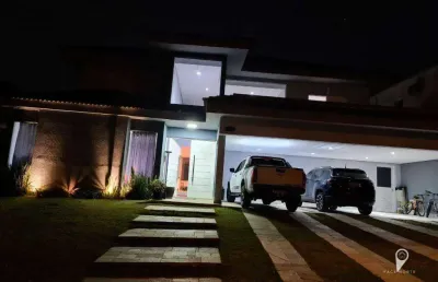 Casa com 4 dormitórios à venda, 406 m² por r$ 3.200.000 - residencial morada dos lagos - barueri/sp- estuda parcelamento direto!