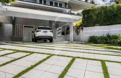 Casa em alphaville mobiliada com 4 dormitórios à venda, 430 m² por r$ 3.000.000 - alphaville 05 - santana de parnaíba/sp
