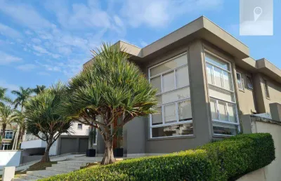 Maravilhosa mansão com 4 suítes à venda, 750 m² por r$ 11.500.000 - alphaville -sp