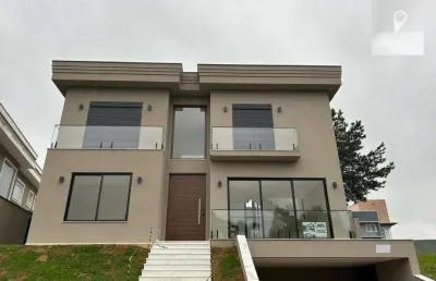 Casa nova em alphaville, clean e moderna, 4 suítes , fino acabamento!