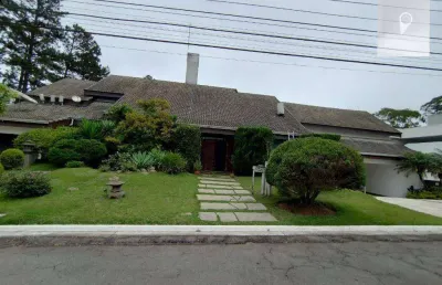 Casa com 4 dormitórios à venda, 750 m² por r$ 8.000.000,00 - aldeia da serra - barueri/sp