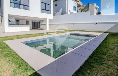Casa nova em alphaville com 4 dormitórios à venda, 350 m² por r$ 4.300.000 - alphaville -sp