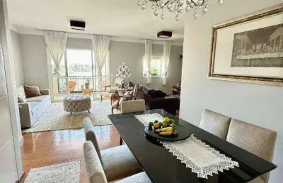 Apartamento em alphaville com 3 suítes, 3 vagas à venda, 140 m² - andar alto
