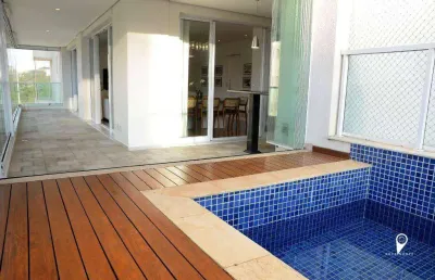 Apartamento com 4 dormitórios à venda, 284 m² por r$ 3.200.000 - alphaville - santana de parnaíba/sp