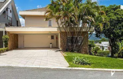 Casa com 4 dormitórios à venda, 320 m² por r$ 2.600.000 - alphaville 11 - estuda-se permuta total