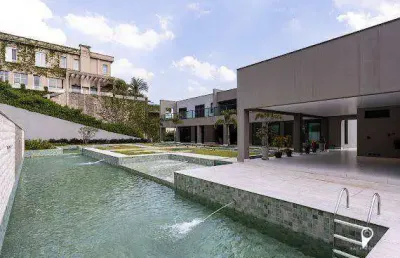 Mansão cinematográfica à venda, 1305 m² por r$ 48.000.000 - tamboré 1 - barueri/sp