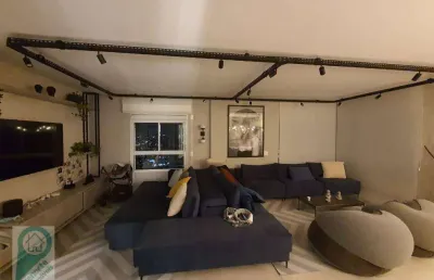 Apartamento com 3 dormitórios à venda, 200 m² por r$ 3.000.000,00 - alphaville - barueri/sp