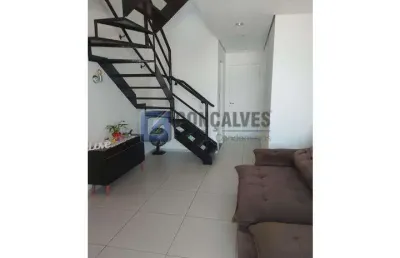 Apartamento cobertura 3 dormitórios sendo 1 suite, 163 mts²  na vila alzira em santo andré