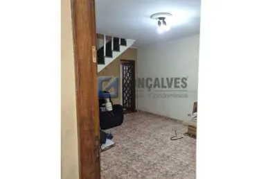 Casa com 3 quartos à venda na aristides lobo, r, vila luzita, santo andré, 187 m2 por r$ 480.000