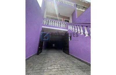 Casa com 3 quartos à venda na calcuta, al, vila metalúrgica, santo andré, 219 m2 por r$ 800.000