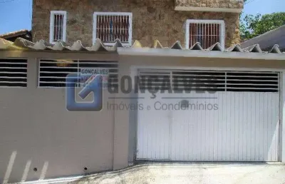 Casa com 3 quartos à venda na amalia, r, vila guarani, santo andré por r$ 638.000