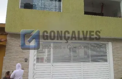 Casa com 3 quartos à venda na maratona, r, jardim santo antônio, santo andré por r$ 850.000