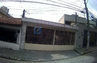 Casa com 4 quartos à venda na dos botucudos, r, vila valparaíso, santo andré, 146 m2 por r$ 562.000