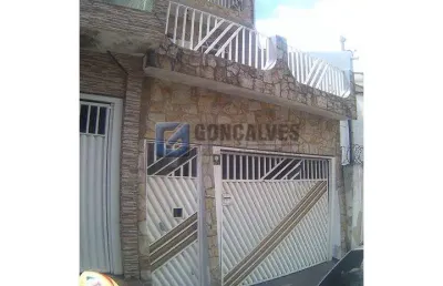 Casa com 3 quartos à venda na dos franciscanos, r, jardim santo andré, santo andré, 205 m2 por r$ 580.000