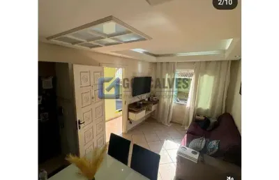 Casa com 2 quartos à venda na miguel galindo navarro, r, jardim araguaia, mauá, 70 m2 por r$ 341.000