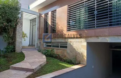 Casa com 4 quartos à venda na barao de ramalho, r, vila scarpelli, santo andré, 318 m2 por r$ 1.650.000